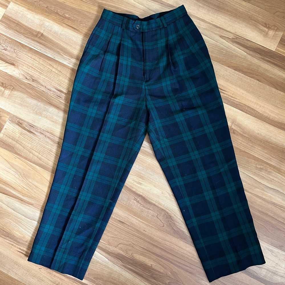 Vintage Tartan Plaid Brooks Brothers Trousers